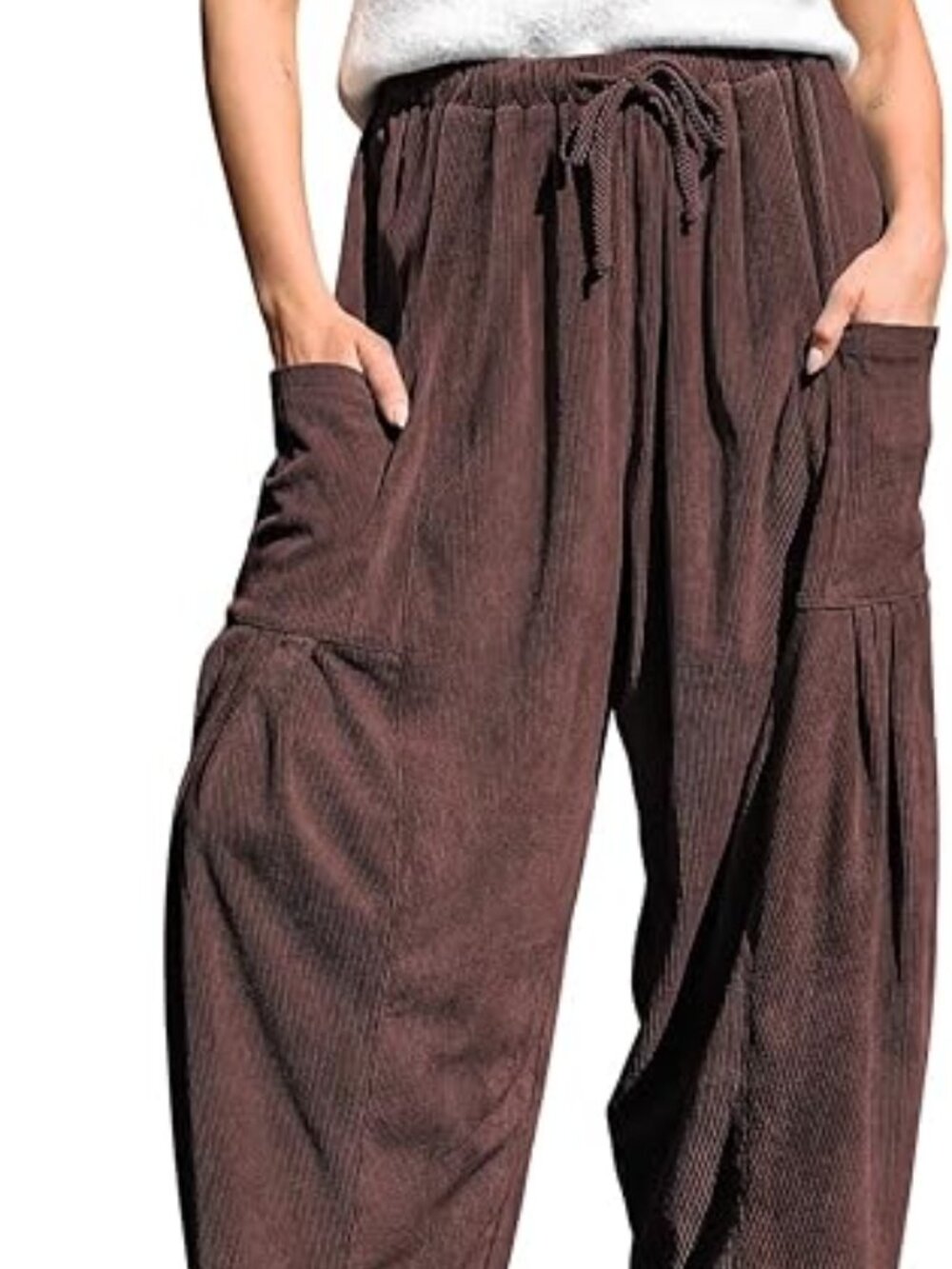 TARSE Women's Corduroy Pants